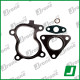 Turbocharger kit gaskets for SEAT | 454083-0001, 454083-0002
